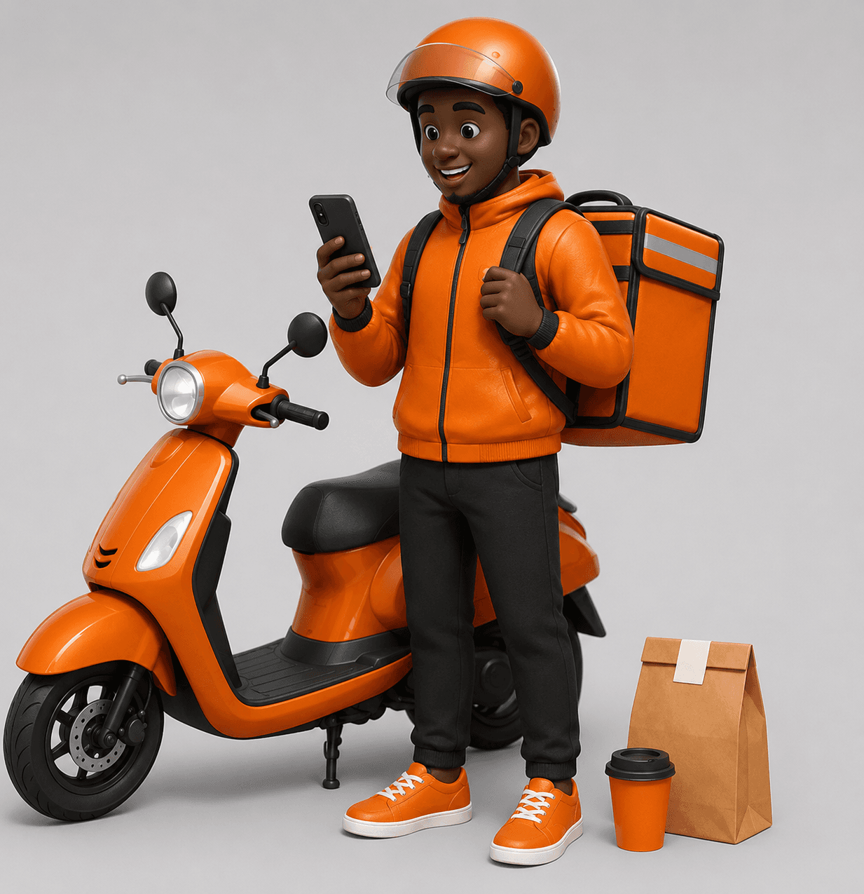 ChopsCity rider app — live delivery tracking